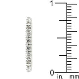 Clear Cubic Zirconia Eternity Ring