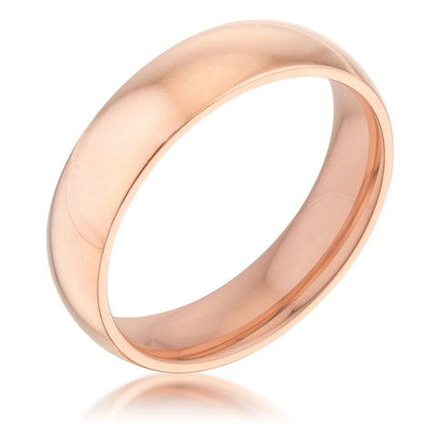 5 mm IPG Rose Gold Stainless Steel Band