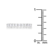 Cubic Zirconia Eternity Band