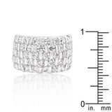 Channel Set Princess Cut Ring