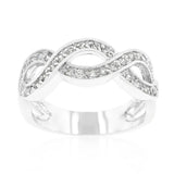 Cubic Zirconia Infinity Band