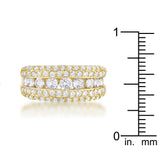 Luna 1.1ct CZ 14k Gold Classic Band Ring