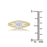 Genna 1.1ct CZ 14k Gold Delicate Classic Ring