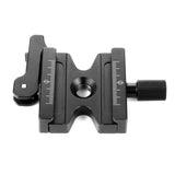 CL-50LS Aluminum Alloy Quick Release Clamp for Arca Swiss Plate Tripod black