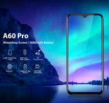 Blackview A60 Pro 4G Smartphone 3GB+16GB Android 9.0 Cellphone Face ID 4080mAh Battery Mobile Phone Black