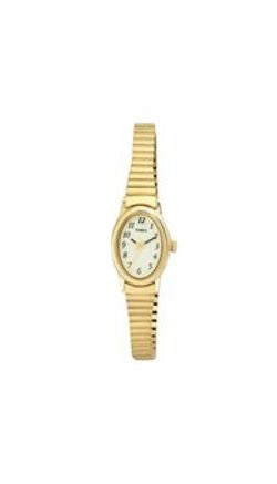 Timex Womens Cavatina Gold Tone Expansion Watch