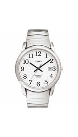 Timex Mens Easy Reader Silvertone Watch