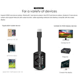 TV Stick Dongle Anycast Cast HDMI WiFi Display Receiver Miracast Google Chromecast 2 Mini PC Android TV black