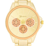 Chrono Gold Metal Watch