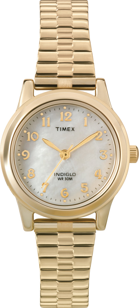 Timex Womens Goldtone Expansion Band Watch