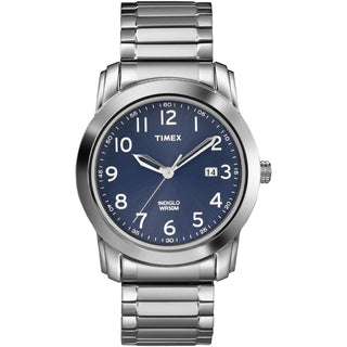 Timex Mens Silvertone Expansion Band Watch