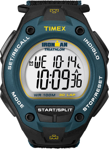 Timex Men's T5K413 Ironman Classic Shock 30-Lap Fast Wrap Strap Watch