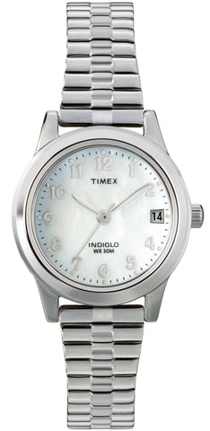 Timex Womens Silvertone Expansion Band Watch