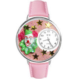 Pink Glitter Clown Watch (Large)