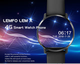 LEMFO LEM X 4G Smartwatch Phone - 2.03 inch Android 7.1 MTK 6739 1.5GHz 1GB RAM 16GB ROM 8.0MP Camera Bluetooth 4.0