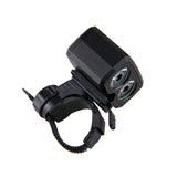 LED Bike Light - 800 Lumen, 2 LEDs, 5 Light Modes, Power Indicator, Charge Indicator, IP65, 1200mAh Battery