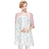 Cotton Ultra-thin Gauze Breastfeeding Cover Towel Shawl  B