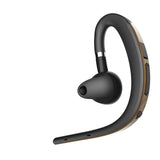 Ear-hanging Unilateral Bluetooth 4.1 Earphone Business Stereophonic Headset Noise Reduction HD Call Gold