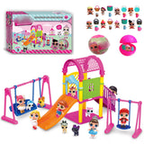 Doll Park House Game Exquisite Fun Big Slide Playset Gift Toy for LOL Surprise Doll Toys Type 1