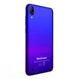 Blackview A60 Android 8.1 Smartphone - 4080mAh, 13MP Rear Camera, 1GB RAM, 16GB ROM, Quad Core, 6.1 Inch - Blue