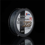 High Strength 8 Braid 100M 0.6#-10# PE High Tension Anti-bite Fishing Line575Q