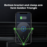 Wireless Car Charger Infrared Sensor Mount Fast Charging Holder for Phone 11 11pro X XS Max Huawei P30 Pro