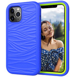 6.1"" Shockproof Soft Silicone Case for iPhone 12 iPhone 12 Pro360 Silicone Protect Cover purple