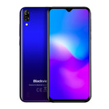 Blackview A60 Pro 4G Smartphone 3GB+16GB Android 9.0 Cellphone Face ID 4080mAh Battery Mobile Phone Gradient blue