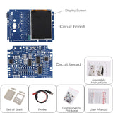 DIY Oscilloscope Kit 15001K - 1Msps, 2.4 inch TFT LCD, 20mV/Div to 5V/Div Sensitivity, 200KHz Bandwidth