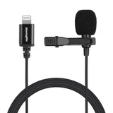 Professional Lapel Microphone for iphone Android Mobile Phone Collar-clip Microphone type-C interface