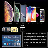 U-SIM4G Pro II Unlock SIM Card Nano-SIM Compatible for iOS 12 iPhone XS Max As shown