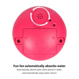 Infant Children Electric Induction Sprinkler Toy Light Music Baby Bath Toy red