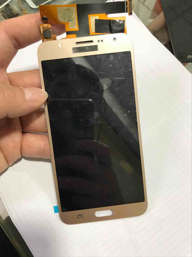 LCD Display Touch Screen Digitizer Assembly for Samsung Galaxy J7 2015 J700 SM-J700F J700M - Gold