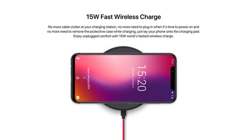 Colorful UMIDIGI One Pro Global Band Android 8.1 Mobile Phone Wireless Charge 4GB RAM And 64GB ROM Smartphone - Aurora Black