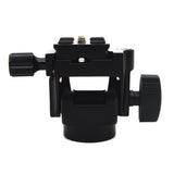 M-12 Monopod Tilt Head Panoramic Head Telephoto Bird Watching with Quick Release Plate black