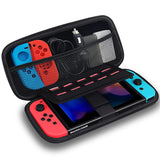 Carry Case Protective Hard Portable Travel Carry Shell Pouch for Nintend Switch Console & Accessories as shown