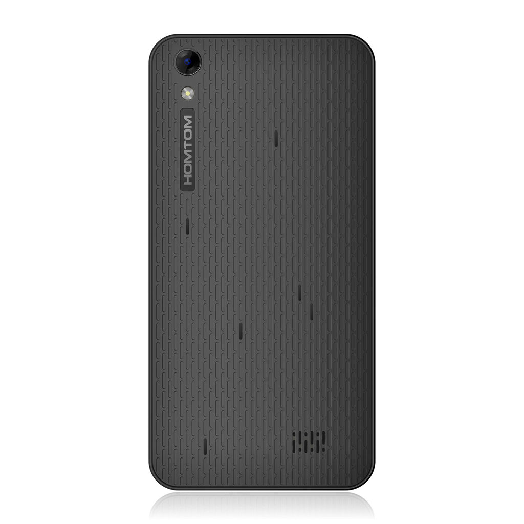 Original HOMTOM HT16 Quad Core Android 6.0 Mobile Phone 1GB RAM 5.0 Inch Smartphone Black