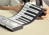 Flexible Roll Up Synthesizer Keyboard Piano with Soft Keys