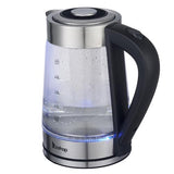 ZOKOP HD-250 110V 1500W 2.5L Electric Kettle with Blue Glass *