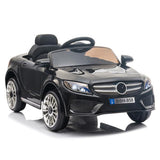 12V Kids Ride On Car 2.4GHZ Remote Control LED Lights Black