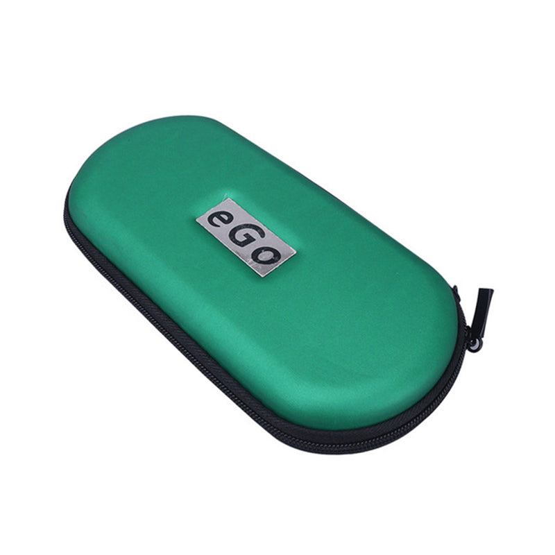 E-cigarette Packet Mini Leather Collection Package DIY Atomizer Cigarette Oil Portable Tool Box Kit - Green