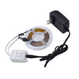 Plastic 300-LED SMD3528 24W RGB IR44 Light Strip Set with IR Remote Controller (White Lamp Plate) **