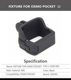 For Osmo Pocket Mount Tripod Backpack Clip for DJI OSMO Pocket Accessories  fixed clip