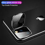 Phone Screen Film For iPhone 11/11 Pro/11 Pro Max Full Cover Tempered Glass Camera Lens Screen Protector Gold