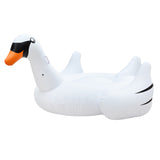 Inflatable Lake River Water Float Giant Swan Ride-On Raft for Swimming Pool