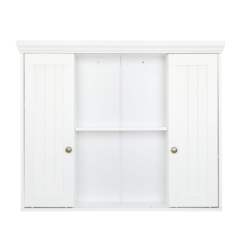 Double Door Bathroom Wall Cabinet **