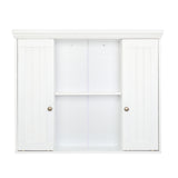 Double Door Bathroom Wall Cabinet **