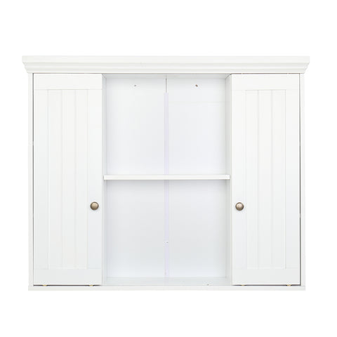 Double Door Bathroom Wall Cabinet **