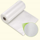 Food Packaging Vacuum Bag 6 rolls - 11in x 20ft (3rolls) 8in x 20ft (3rolls) (28cmx6m 20cmx6m) White **