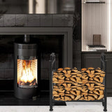 Single Layer Firewood Holder With Animal Pattern **